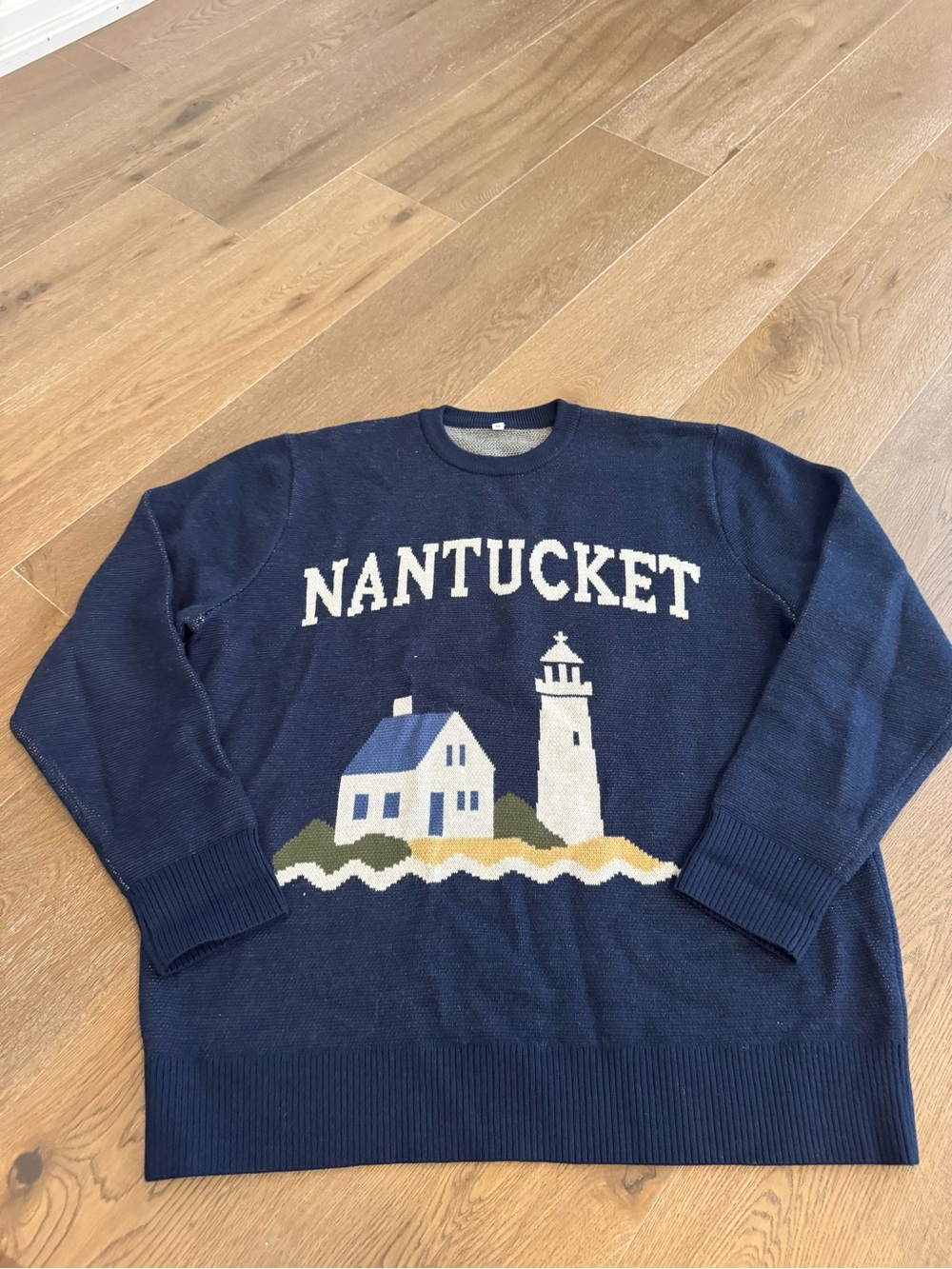 Nantucket Navy Crewneck Sweater
